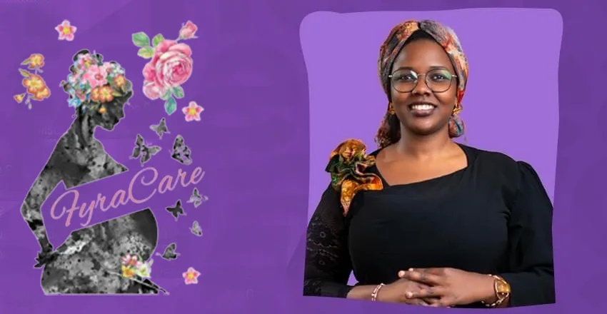 Portrait of Aminata Boulkheir Diarra, founder of FyraCare